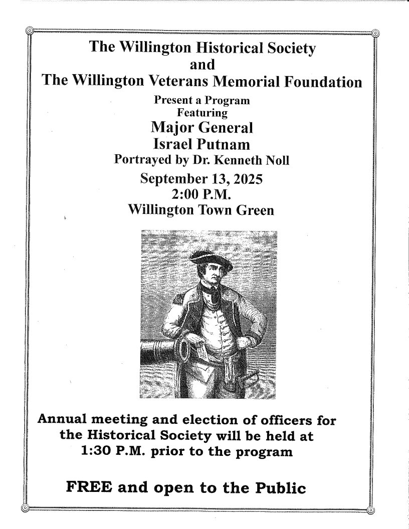 Historical Society/Veterans Memorial Foundation Event