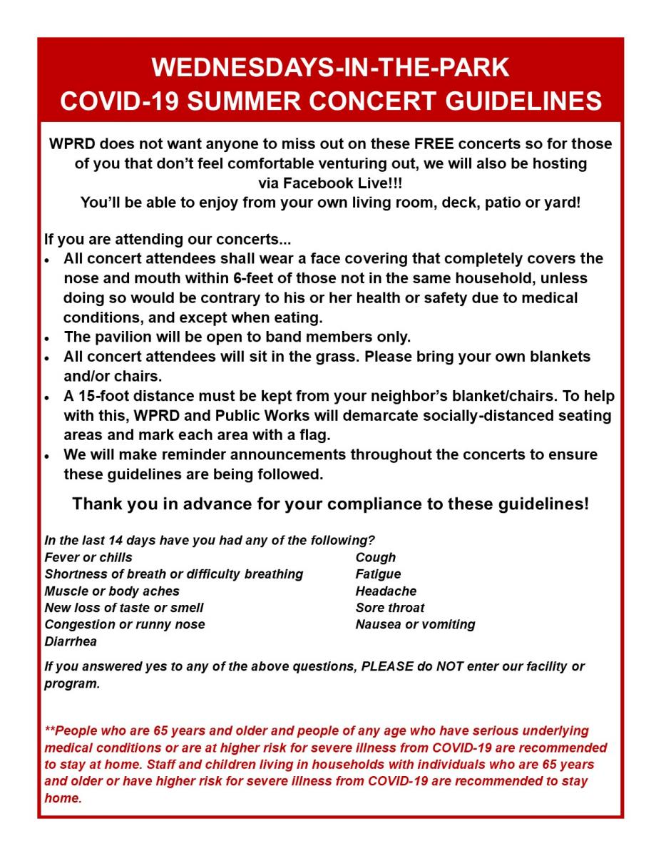 concert covid guidelines