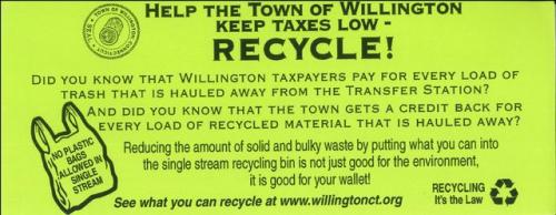 Recycling Flyer 