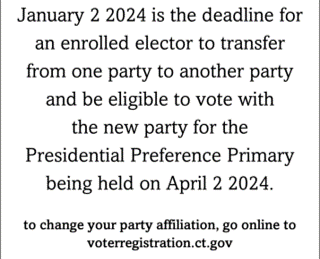 Deadline to transfer from one party to antother is Jan 2 2024