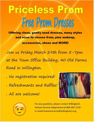 Free Formal dresses, accessories and more!