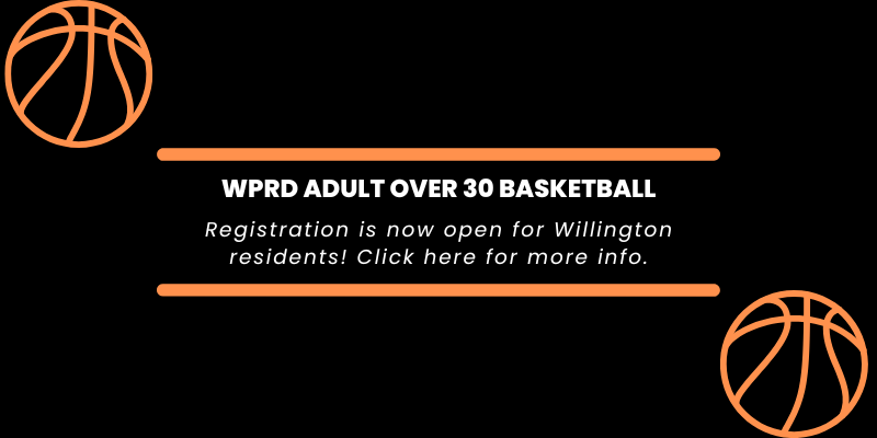 WPRD Adult Basketball Registration now open!