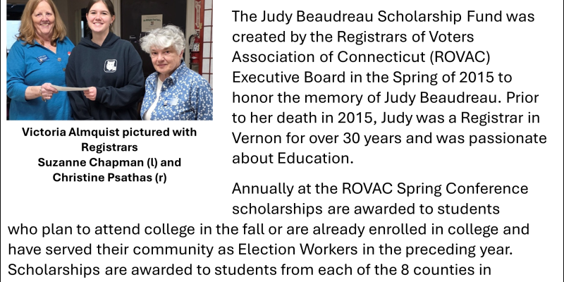 2025 Scholarship Recipient
