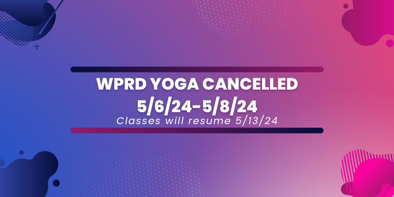 Yoga Cancelled